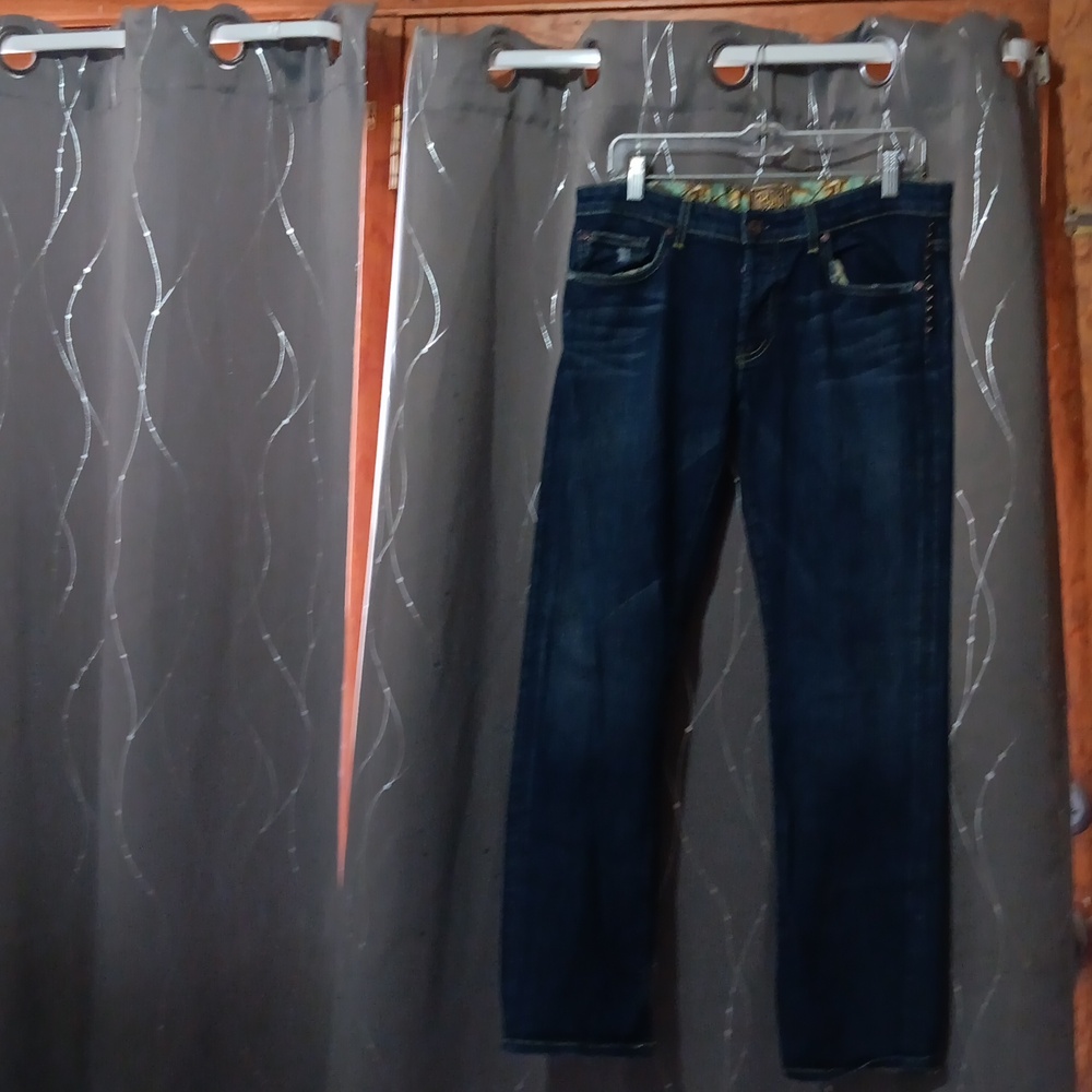 Rich & Skinny sz 28 waist studded distressed jeans